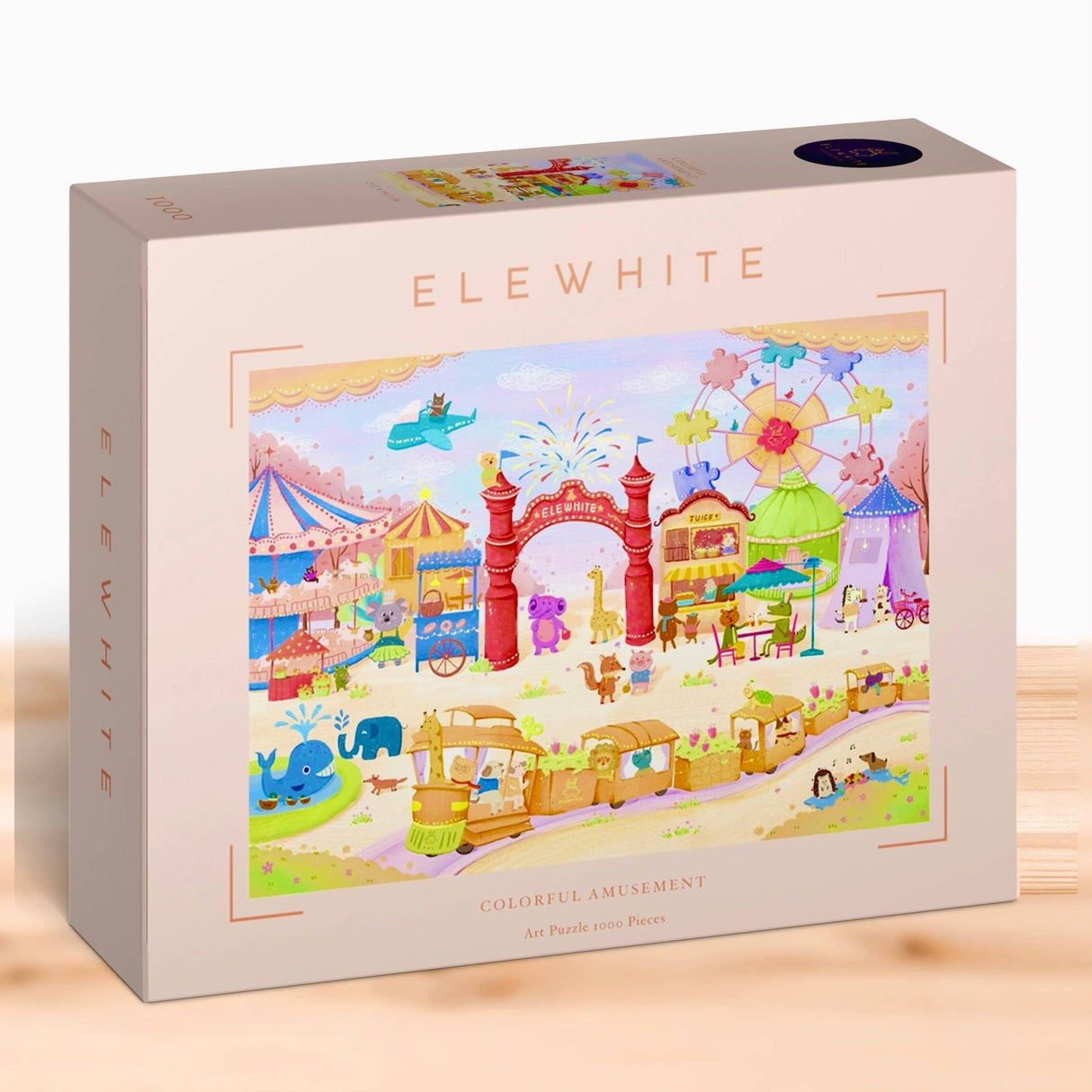Colorful Amusement Art Puzzle 1000 Pieces | Elewhite - Jigsaw Puzzles - The Puzzle Center