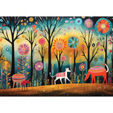 Colorful Forest 1000 Piece Jigsaw Puzzle | Yazz Puzzles - Yazz - Jigsaw Puzzles - The Puzzle Center
