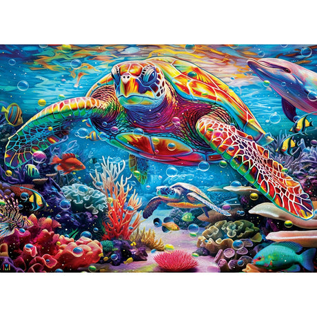 Colorize Coral Kingdom 1000 Piece Puzzle | Masterpieces Puzzles - Masterpieces Puzzles - Jigsaw Puzzles - The Puzzle Center