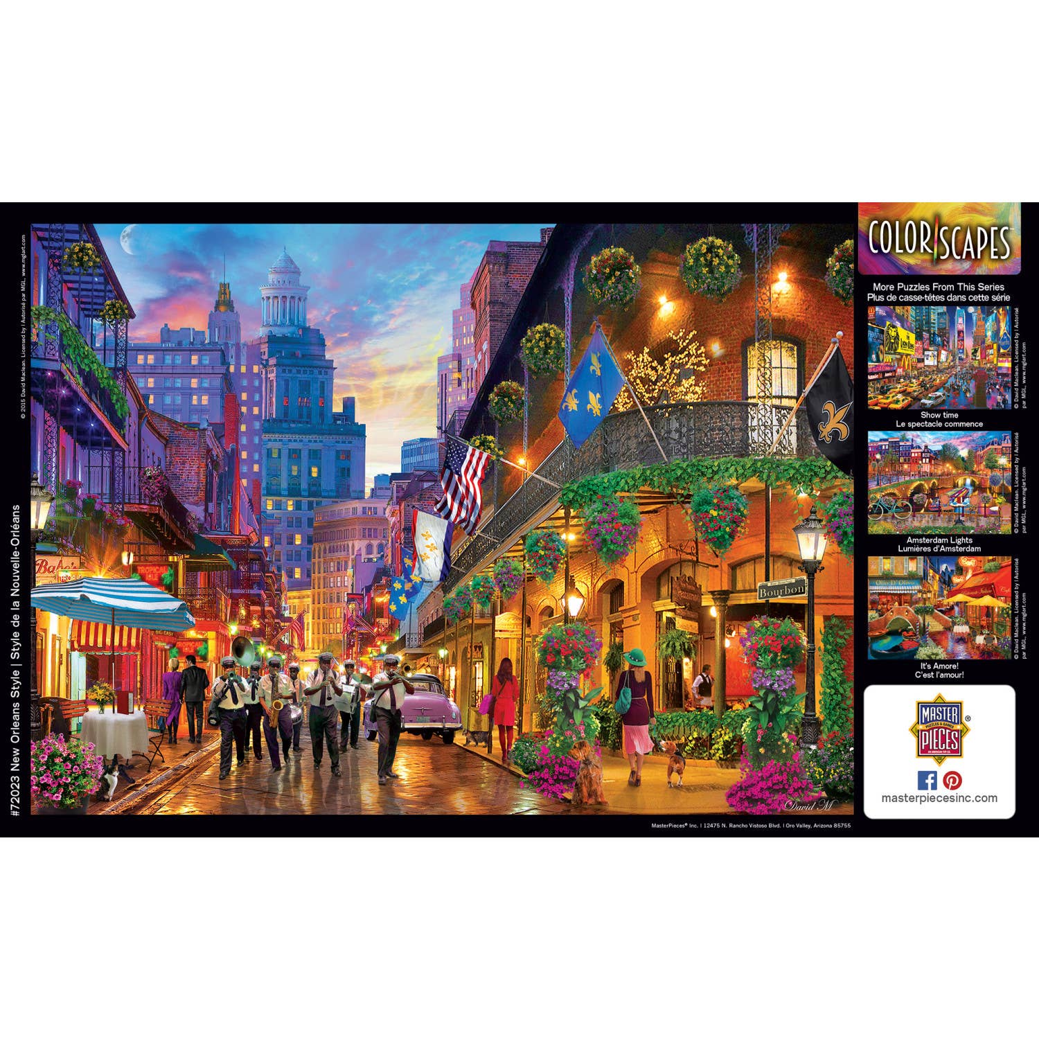 New Orleans Style 1000 Piece Puzzle – The Puzzle Center