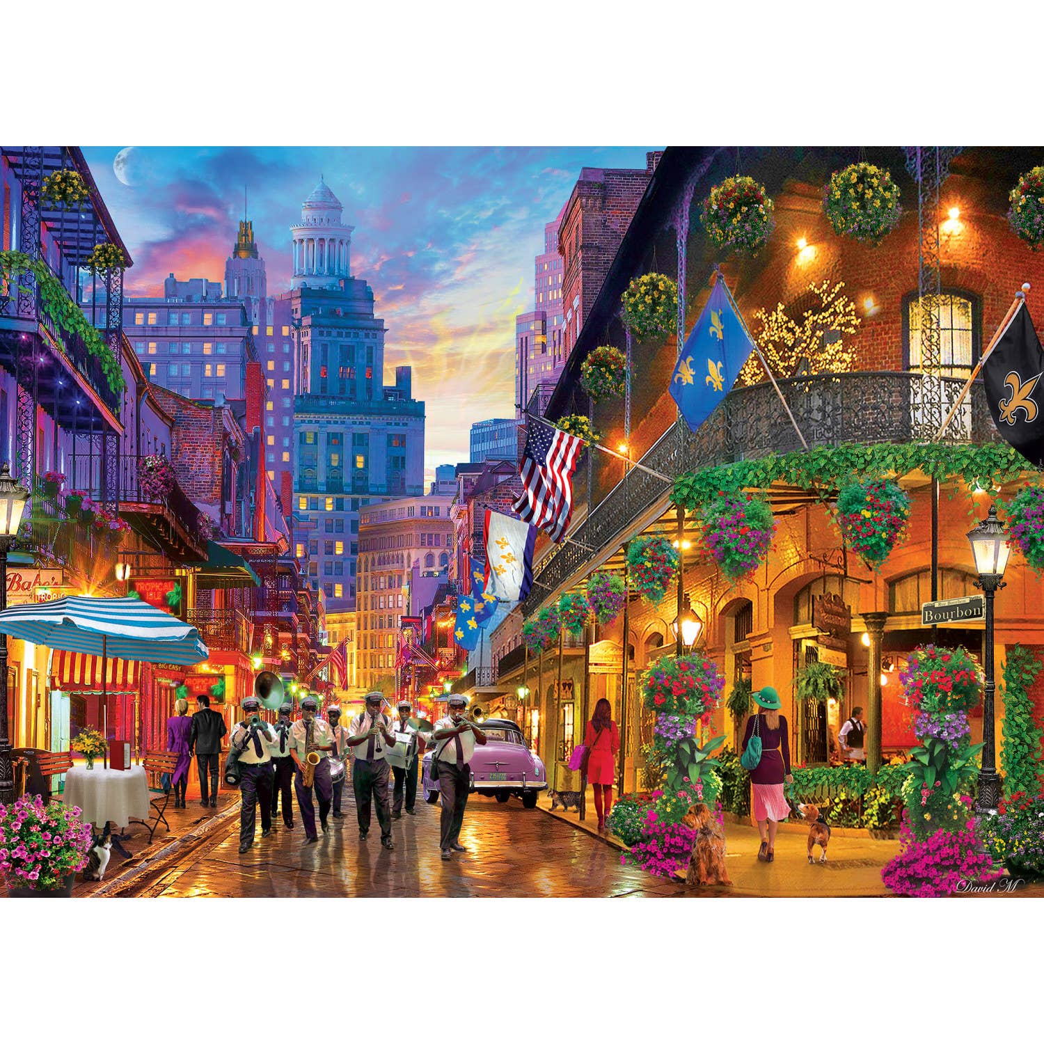 New Orleans Style 1000 Piece Puzzle – The Puzzle Center