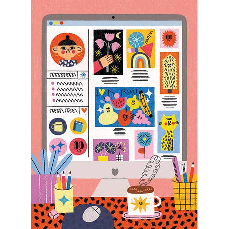 Colourful Portfolio 500 Piece Jigsaw Puzzle | Holiyay - Jigsaw Puzzles - The Puzzle Center