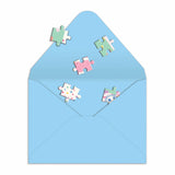 Purr-fect Cat Birthday 12 Piece Greeting Card Puzzle | Mudpuppy