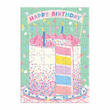 Confetti Birthday Cake 60 Piece Greeting Card Puzzle | Galison