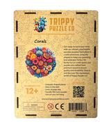 Coral Shaped 300 Piece Wooden Jigsaw Puzzle | Trippy Puzzle Co - Jigsaw Puzzles - The Puzzle Center