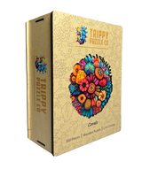 Coral Shaped 300 Piece Wooden Jigsaw Puzzle | Trippy Puzzle Co - Jigsaw Puzzles - The Puzzle Center