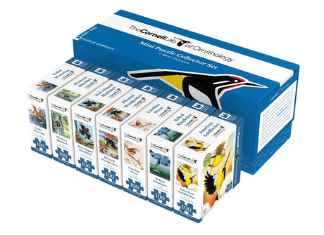 Cornell Birds Mini Puzzle Collector's Set 7 x 100 Piece Mini Jigsaw Puzzles | New York Puzzle Company - Mini Jigsaw Puzzles - The Puzzle Center