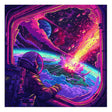 Cosmic Collision 300 Piece Wooden Jigsaw Puzzle | Trippy Puzzle Co - Jigsaw Puzzles - The Puzzle Center