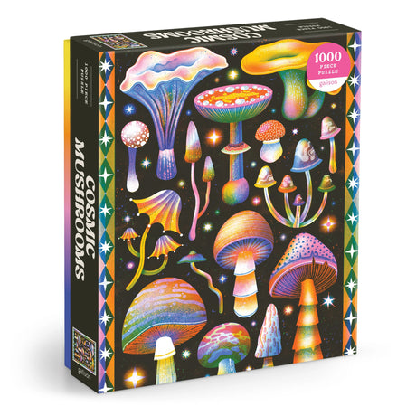 Cosmic Mushrooms 1000 Piece Jigsaw Puzzle | Galison - Jigsaw Puzzles - The Puzzle Center