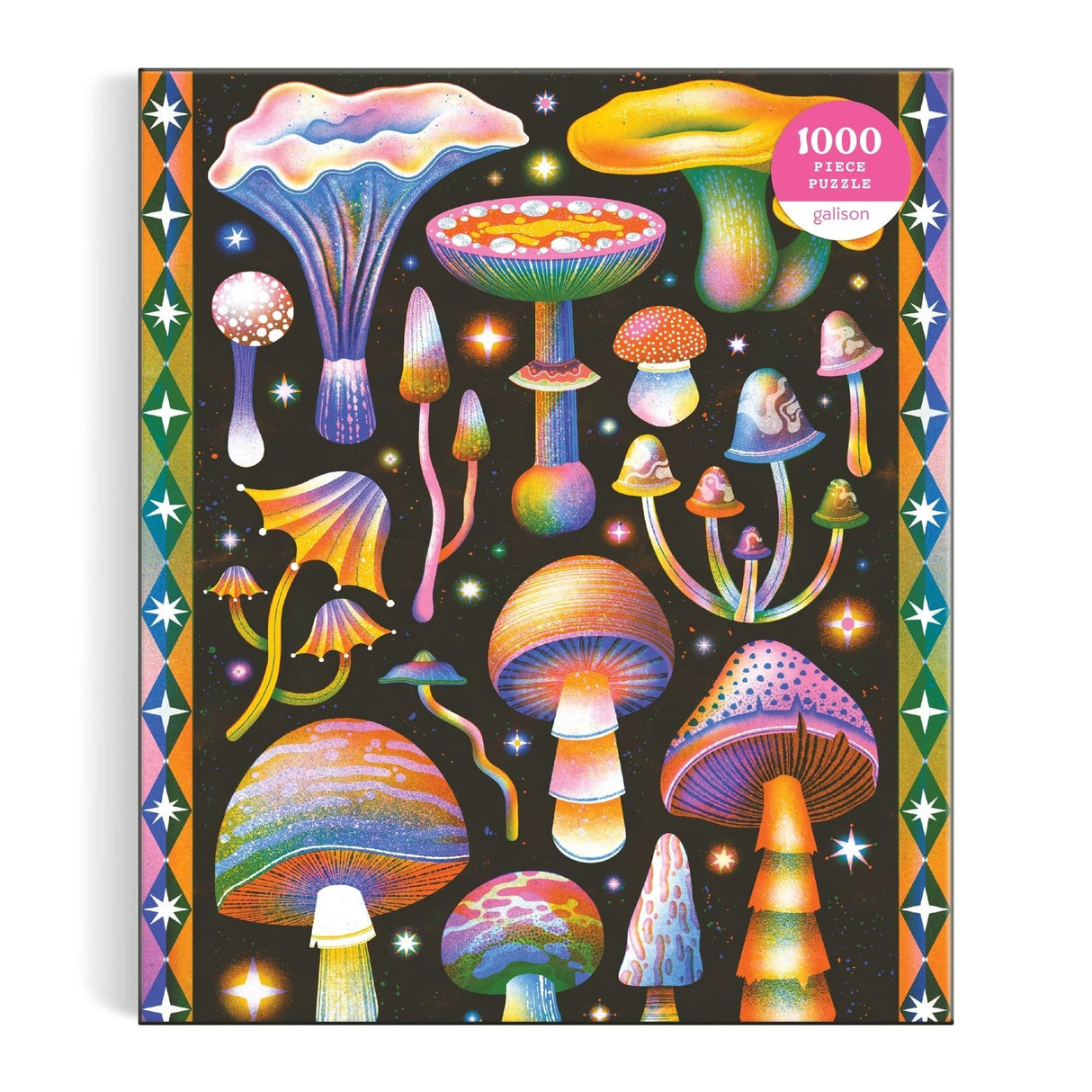 Cosmic Mushrooms 1000 Piece Jigsaw Puzzle | Galison - Jigsaw Puzzles - The Puzzle Center