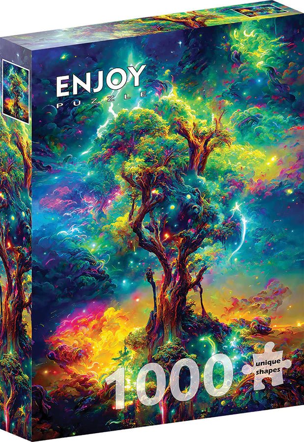 Cosmic Tree of Life 1000 Piece Puzzle by Enjoy Puzzles - Enjoy Puzzles - Jigsaw Puzzles - The Puzzle Center