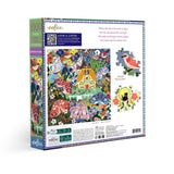 Cottage at Dusk 1000 Piece Jigsaw Puzzle | eeBoo - Jigsaw Puzzles - The Puzzle Center