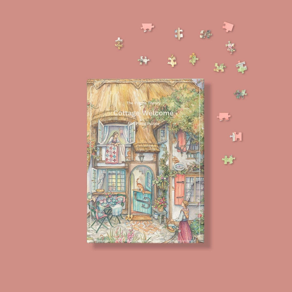 Cottage Welcome 896 Piece Jigsaw Puzzle | The Puzzle Theory - Jigsaw Puzzles - The Puzzle Center