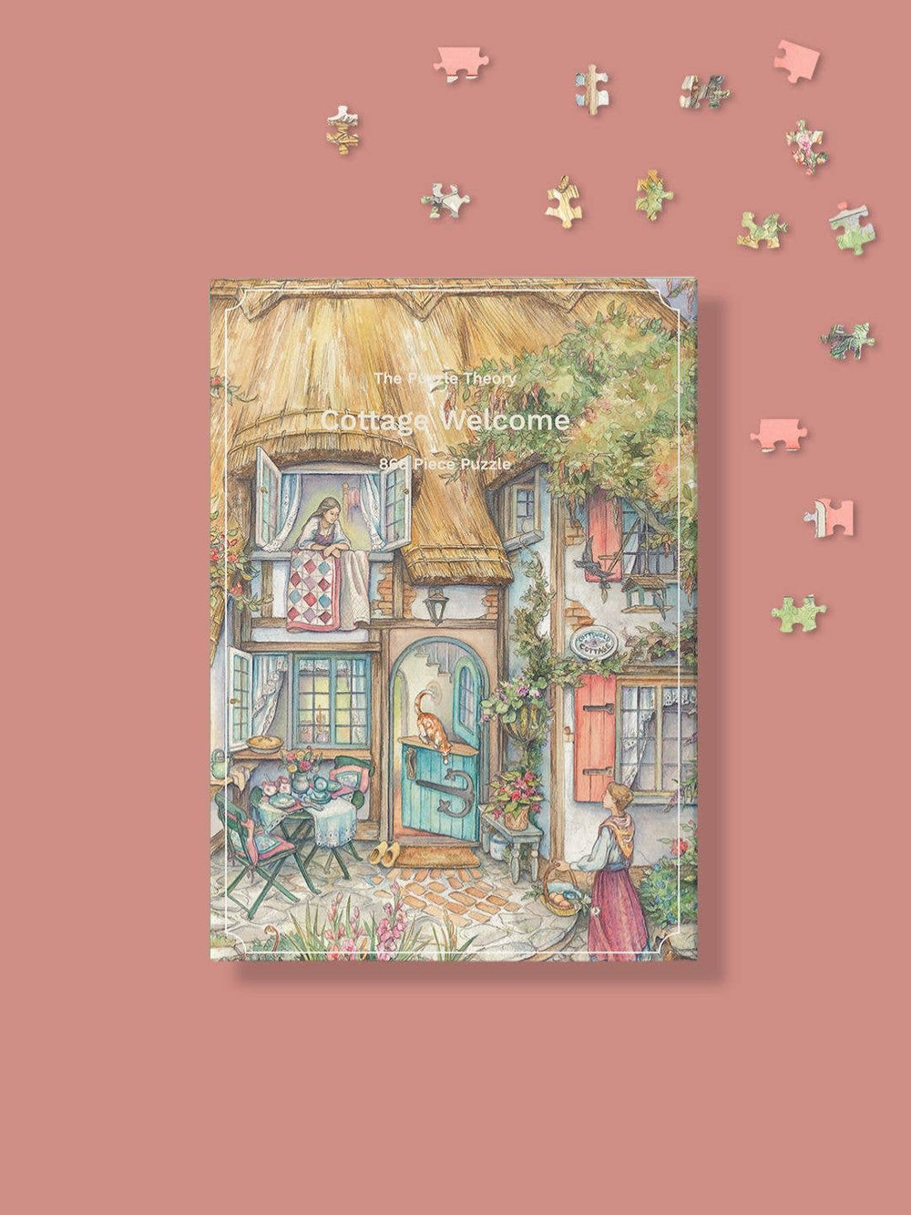 Cottage Welcome 896 Piece Jigsaw Puzzle | The Puzzle Theory - Jigsaw Puzzles - The Puzzle Center
