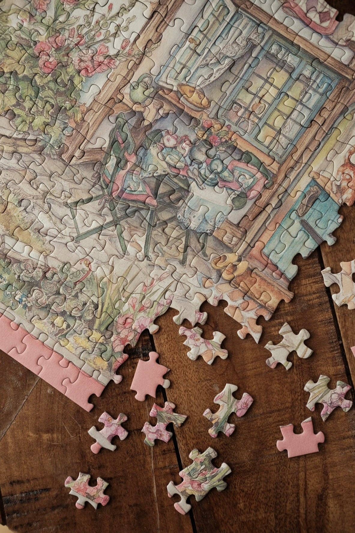 Cottage Welcome 896 Piece Jigsaw Puzzle | The Puzzle Theory - Jigsaw Puzzles - The Puzzle Center