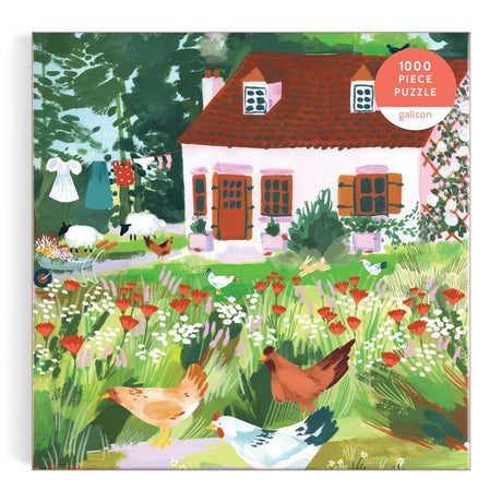 Cottage Wildflowers 1000 Piece Jigsaw Puzzle | Galison - Jigsaw Puzzles - The Puzzle Center