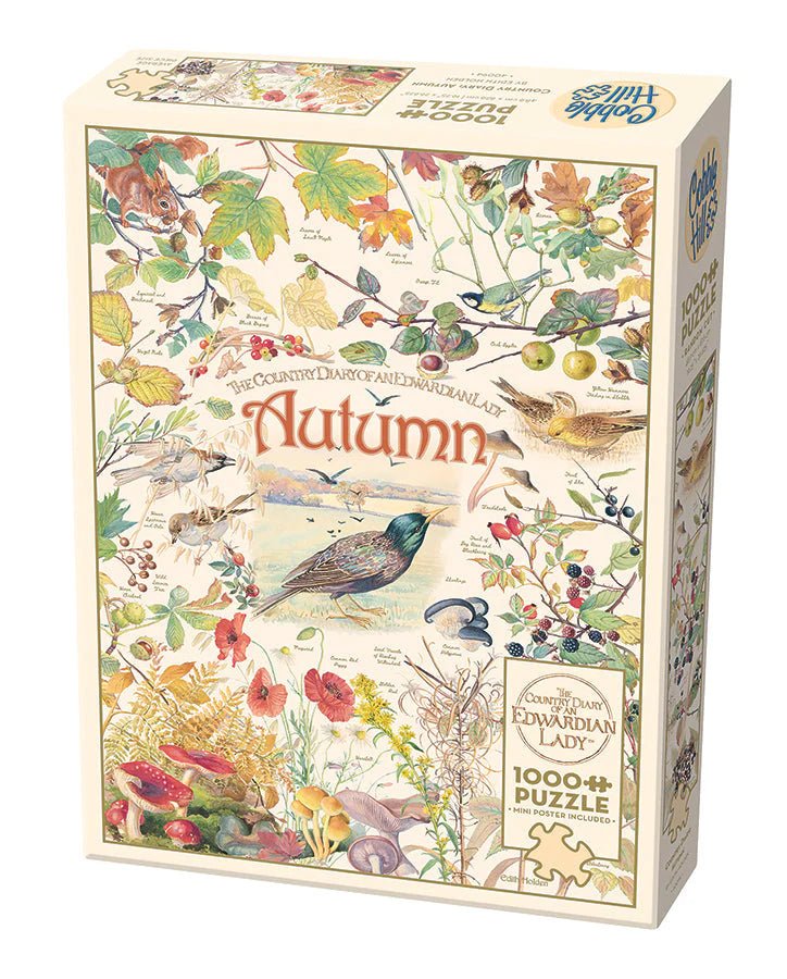 Country Diary: Autumn 1000 Piece Jigsaw Puzzle | Cobble Hill Puzzles - Jigsaw Puzzles - The Puzzle Center