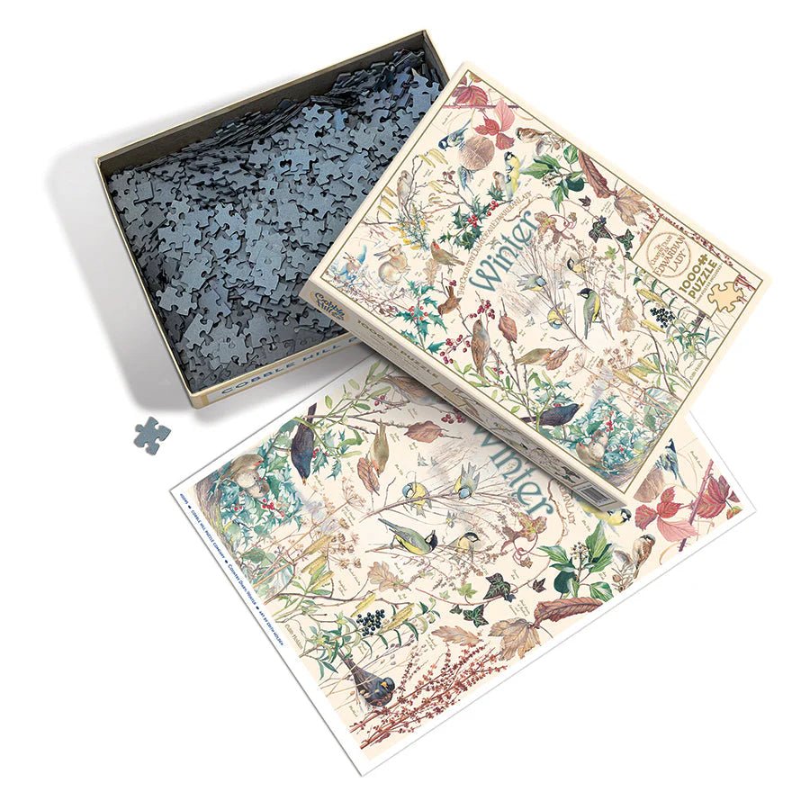 Country Diary: Winter 1000 Piece Jigsaw Puzzle | Cobble Hill - Jigsaw Puzzles - The Puzzle Center