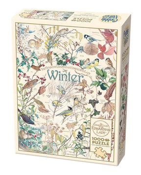 Country Diary: Winter 1000 Piece Jigsaw Puzzle | Cobble Hill - Jigsaw Puzzles - The Puzzle Center