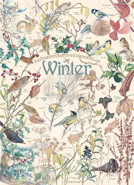Country Diary: Winter 1000 Piece Jigsaw Puzzle | Cobble Hill - Jigsaw Puzzles - The Puzzle Center