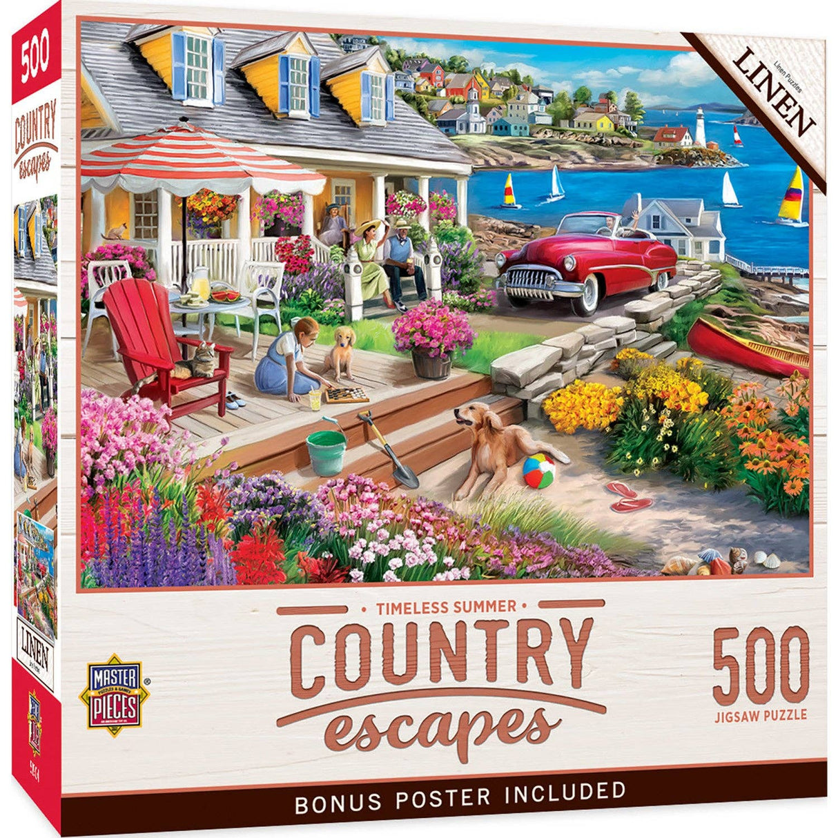 Country Escapes - Timeless Summer 500 Piece Jigsaw Puzzle | Masterpieces Puzzles - Jigsaw Puzzles - The Puzzle Center