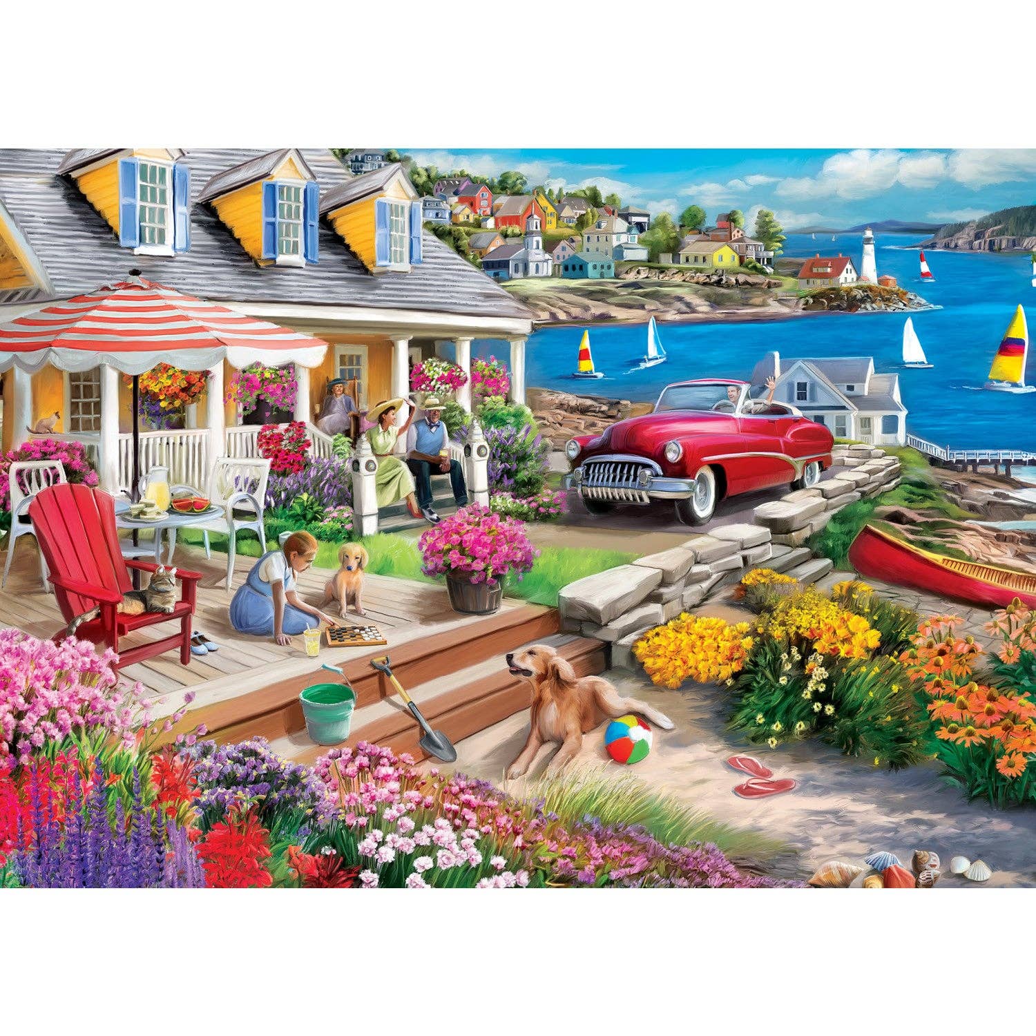 Timeless Summer Puzzle | Masterpieces – The Puzzle Center