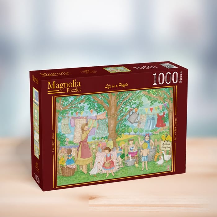 Pre-Order - Country House 1000 Piece Jigsaw Puzzle | Magnolia
