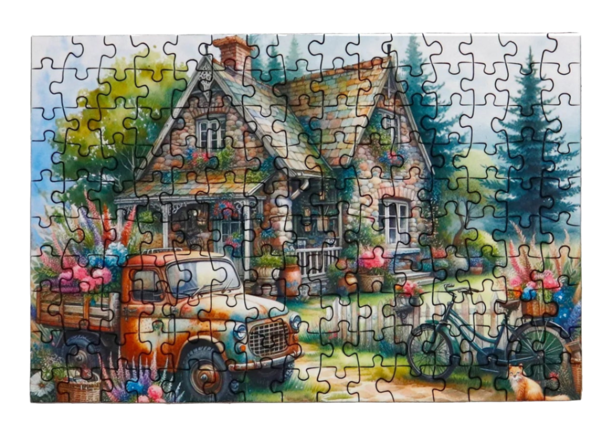 Country Side 150 Piece Mini Jigsaw Puzzles by Delfy Puzzles - Delfy - Jigsaw Puzzles - The Puzzle Center