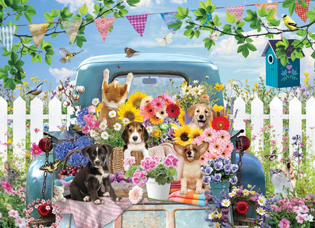 Country Truck in Summer 500 Piece Jigsaw Puzzle | Cobble Hill - Jigsaw Puzzles - The Puzzle Center