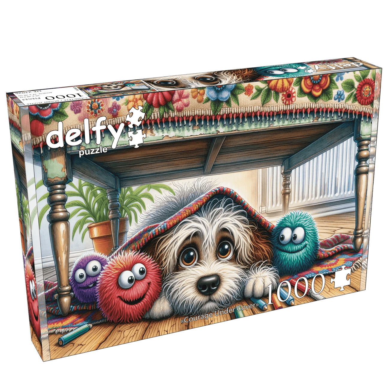 Courage Under Cover 1000 Piece Jigsaw Puzzle | Delfy Puzzles - Jigsaw Puzzles - The Puzzle Center