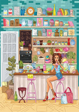 Cozy Cafe 1000 Piece Jigsaw Puzzle | Yazz - Jigsaw Puzzles - The Puzzle Center