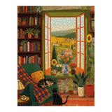 Cozy Fall Companions 500 Piece Jigsaw Puzzle | Springbok Puzzles - Jigsaw Puzzles - The Puzzle Center