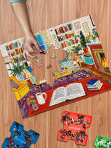 Cozy Reading Nook 500 Piece Jigsaw Puzzle | Springbok Puzzles - Jigsaw Puzzles - The Puzzle Center