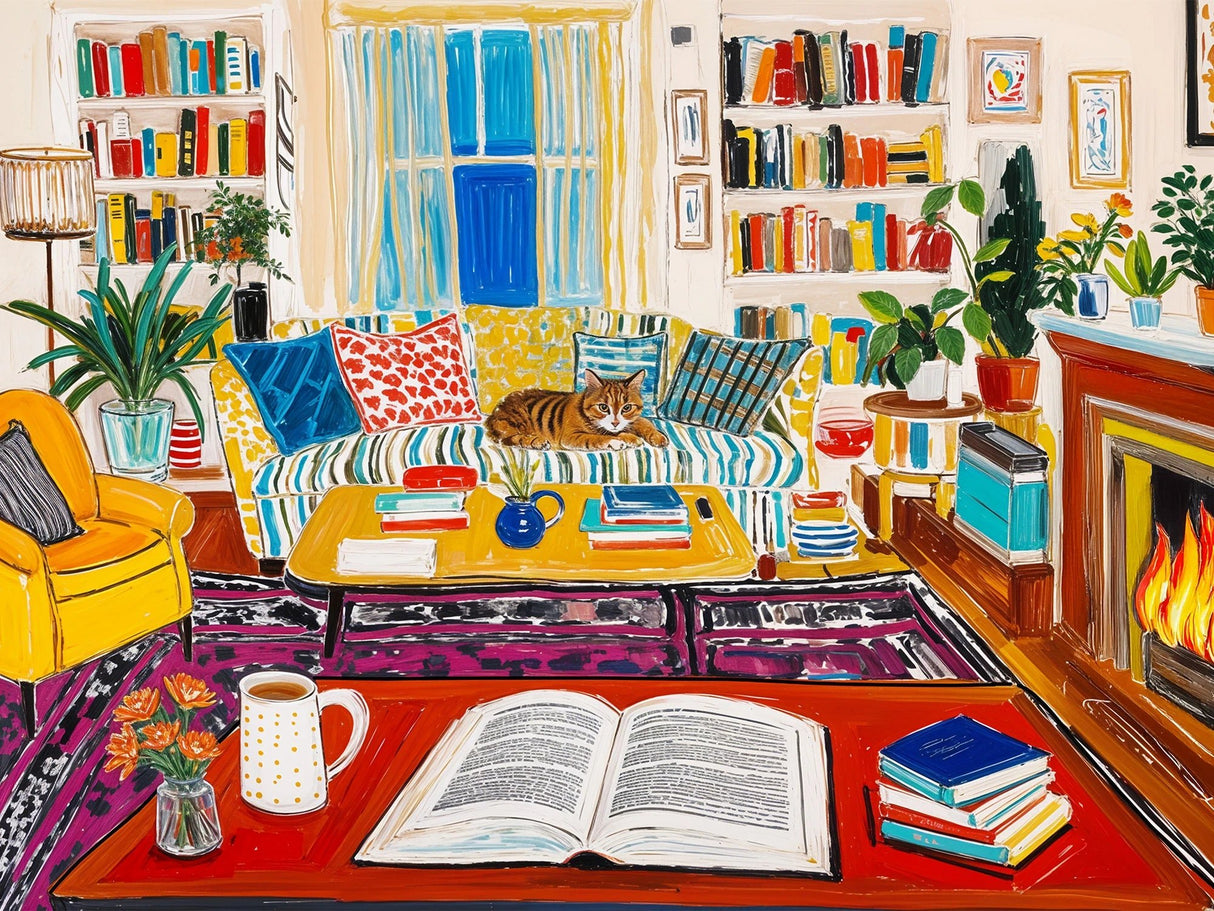 Cozy Reading Nook 500 Piece Jigsaw Puzzle | Springbok Puzzles - Jigsaw Puzzles - The Puzzle Center