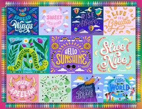 Crayola Colors Of Kindness 500 Piece Jigsaw Puzzle by Springbok Puzzles - Springbok Puzzles - Jigsaw Puzzles - The Puzzle Center