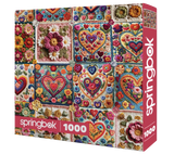 Crochet Hearts1000 Piece Jigsaw Puzzle | Springbok Puzzles - Jigsaw Puzzles - The Puzzle Center