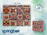 Crochet Hearts1000 Piece Jigsaw Puzzle | Springbok Puzzles - Jigsaw Puzzles - The Puzzle Center
