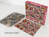 Crochet Hearts1000 Piece Jigsaw Puzzle | Springbok Puzzles - Jigsaw Puzzles - The Puzzle Center