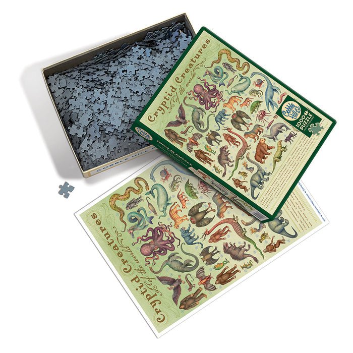Cryptid Creatures 1000 Piece Jigsaw Puzzle | Cobble Hill - Jigsaw Puzzles - The Puzzle Center