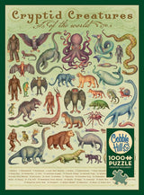 Cryptid Creatures 1000 Piece Jigsaw Puzzle | Cobble Hill - Jigsaw Puzzles - The Puzzle Center