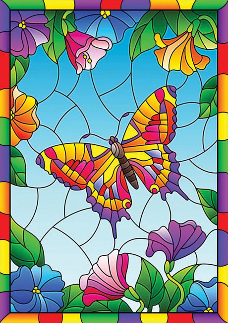 Crystal Butterfly 1000 Piece Puzzle by Enjoy Puzzles - Enjoy Puzzles - Jigsaw Puzzles - The Puzzle Center