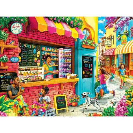 Cup Cake Heaven 750 Piece Jigsaw Puzzle | Masterpieces - Jigsaw Puzzles - The Puzzle Center