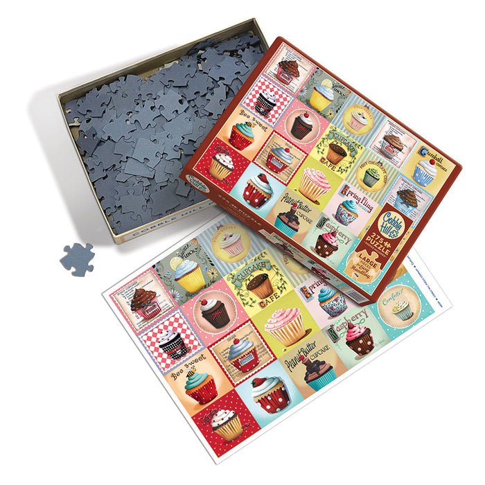 Cupcake Café 275 Piece Easy Handling Jigsaw Puzzle | Cobble Hill - Jigsaw Puzzles - The Puzzle Center