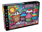 Cupcakes & Coffee 1000 Piece Jigsaw Puzzle | JaCaRou Puzzles - Jigsaw Puzzles - The Puzzle Center