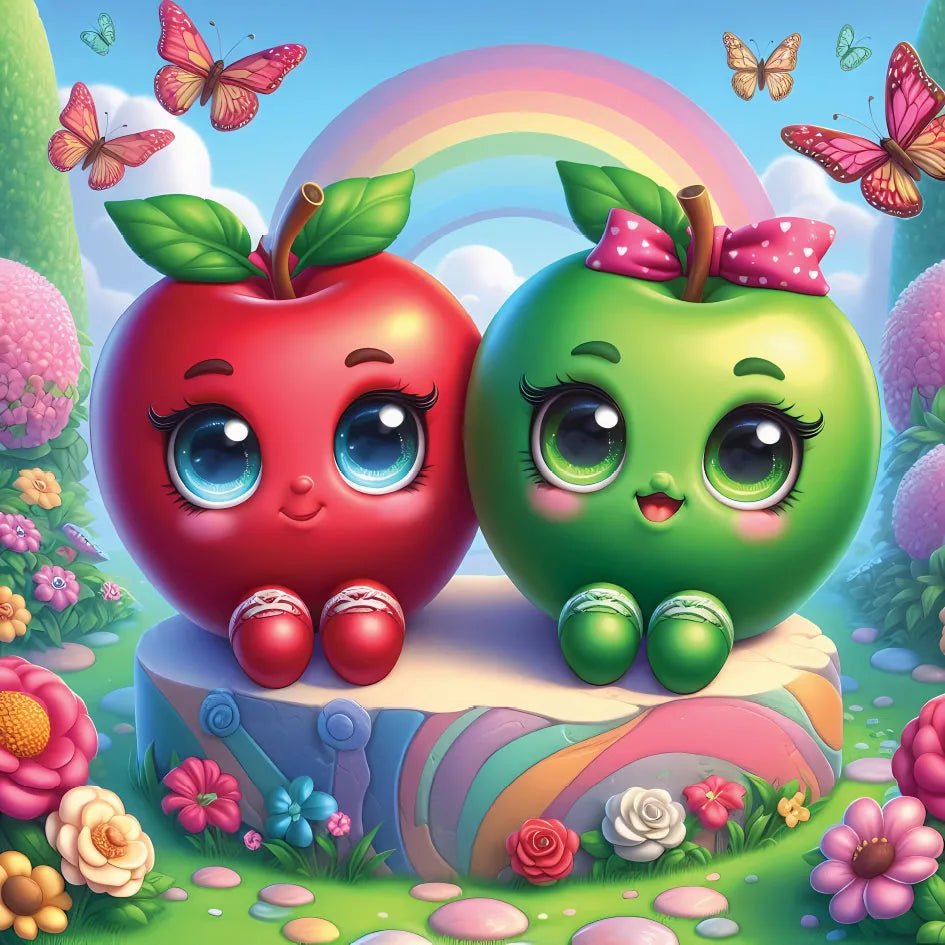 Cute Apples 1000 Piece Jigsaw Puzzle | Yazz - Jigsaw Puzzles - The Puzzle Center