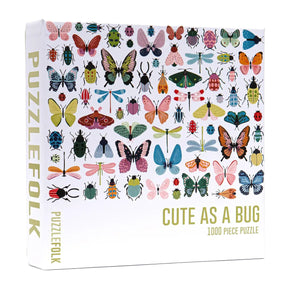 Cute As A Bug 1000 Piece Jigsaw Puzzle by Puzzlefolk - Puzzlefolk - Jigsaw Puzzles - The Puzzle Center