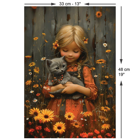 Cute Girl 260 XL Piece Jigsaw Puzzle | Anatolian