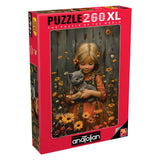 Cute Girl 260 XL Piece Jigsaw Puzzle | Anatolian
