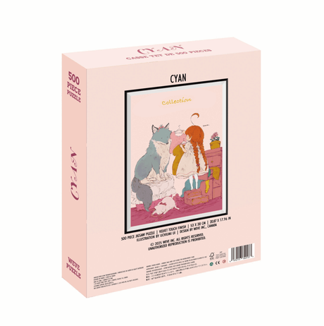 Cyan 500 Piece Jigsaw Puzzle | WEVE Puzzle - Jigsaw Puzzles - The Puzzle Center