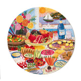 Mediterranean Table 500 Piece Jigsaw Puzzle | eeBoo